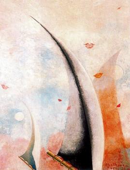 Georges Malkine : Canvas painting III